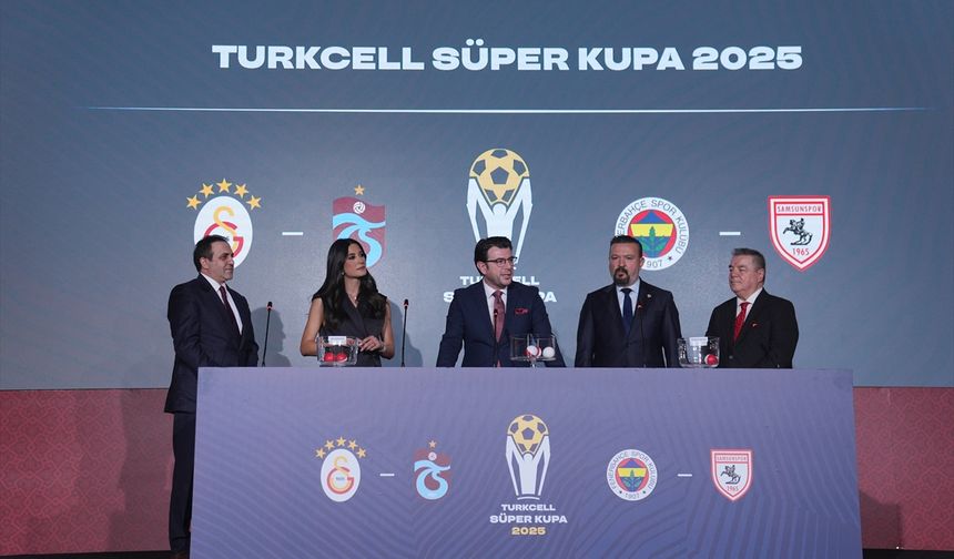 Turkcell Süper Kupa yarı final kuraları çekildi