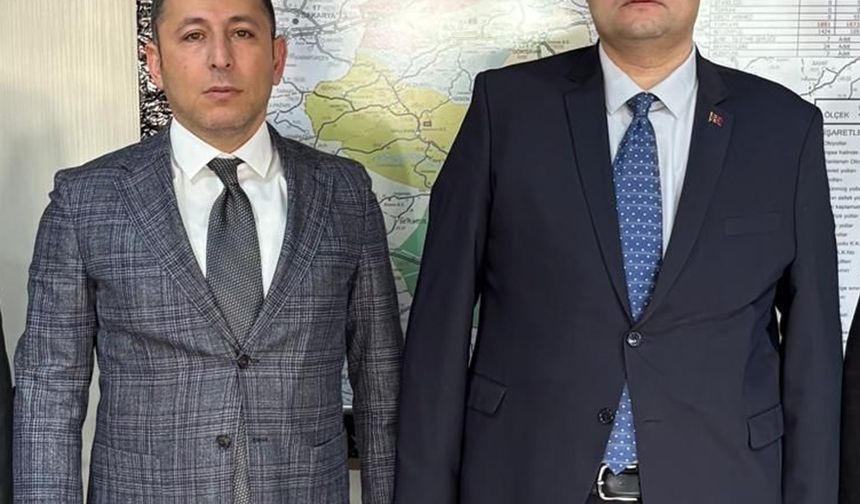AK Parti Beypazarı İlçe Başkanı Etili, Karayolları 4. Bölge Müdürlüğünü ziyaret etti