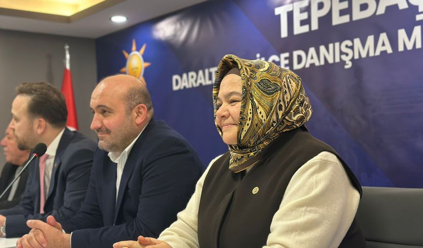 AK Parti Eskişehir Milletvekili Gürcan, Daraltılmış İlçe Danışma Meclisi toplantılarına katıldı