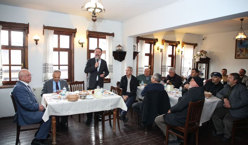 Beypazarı Belediye Başkanı Kasap, ilçedeki din görevlileri ile buluştu