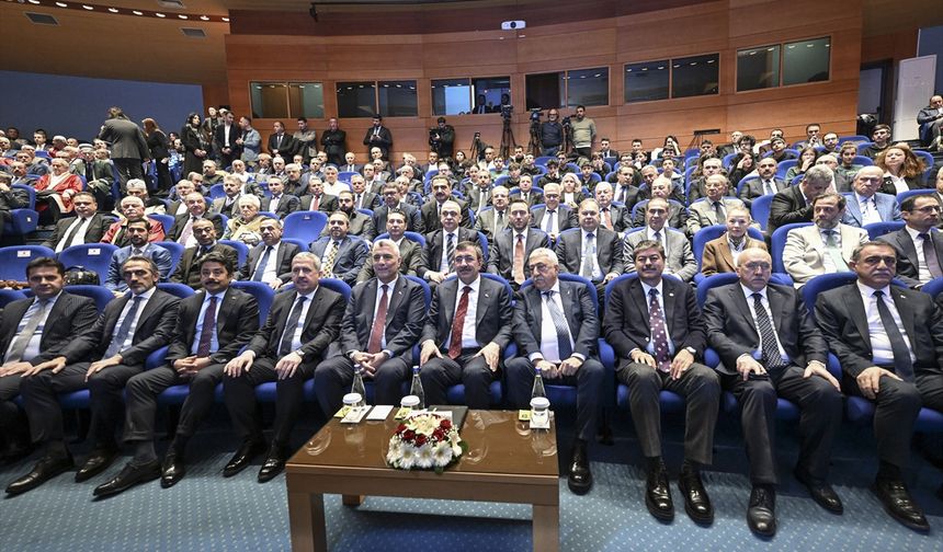 Cumhurbaşkanı Yardımcısı Yılmaz, 'Türkiye Ahilik Buluşması ve Ahi Esnaf Beratı Takdim Töreni'nde konuştu: