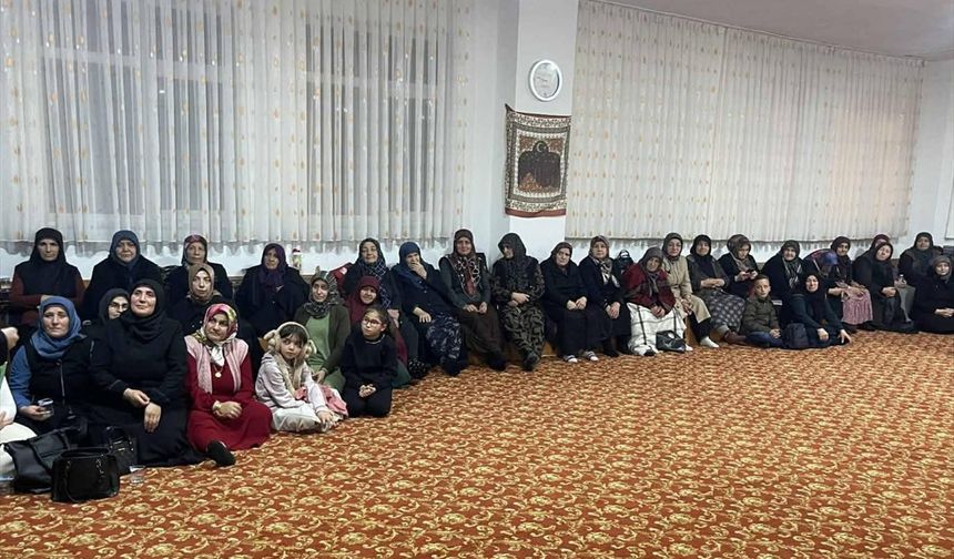 Kalfat'ta 'Adab-ı Muhabbet Birlik ve Sohbet Programı' düzenlendi