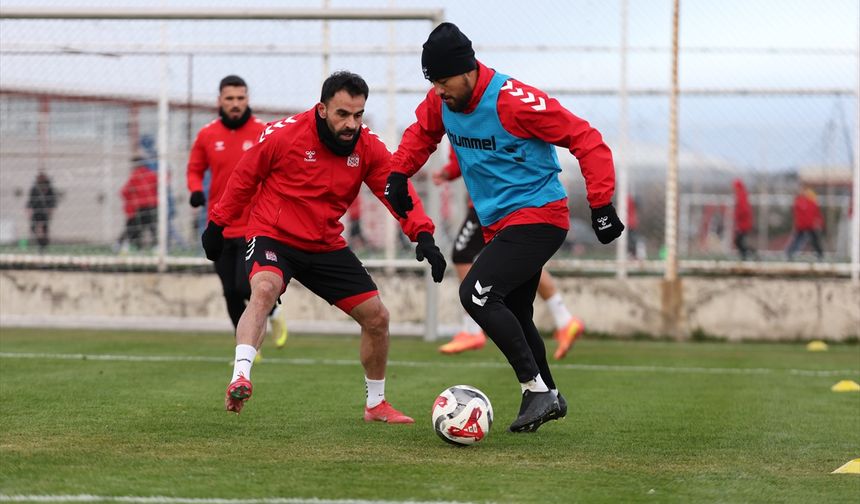 Sivasspor, Iğdır FK maçının hazırlıklarına devam etti