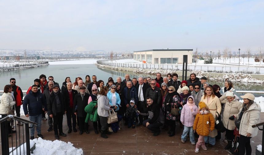 Başkan Büyükkılıç, Çukurova Gazeteciler Cemiyeti üyeleriyle bir araya geldi