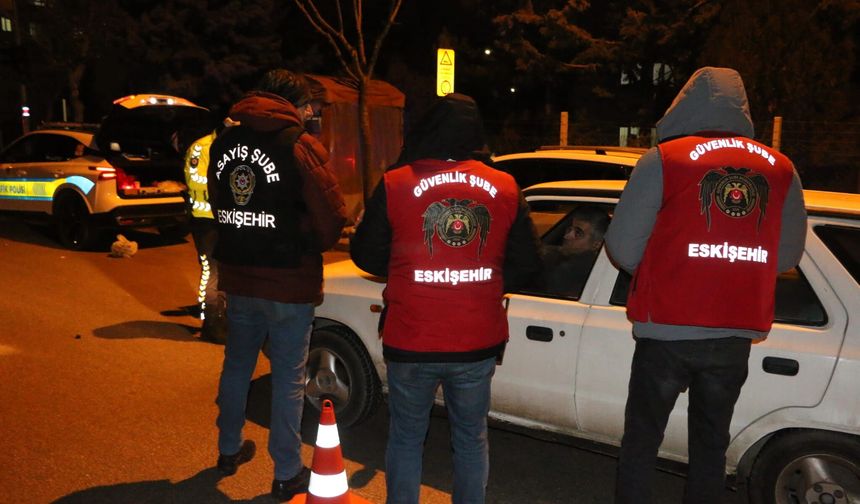 Eskişehir'de asayiş ve trafik denetimi yapıldı
