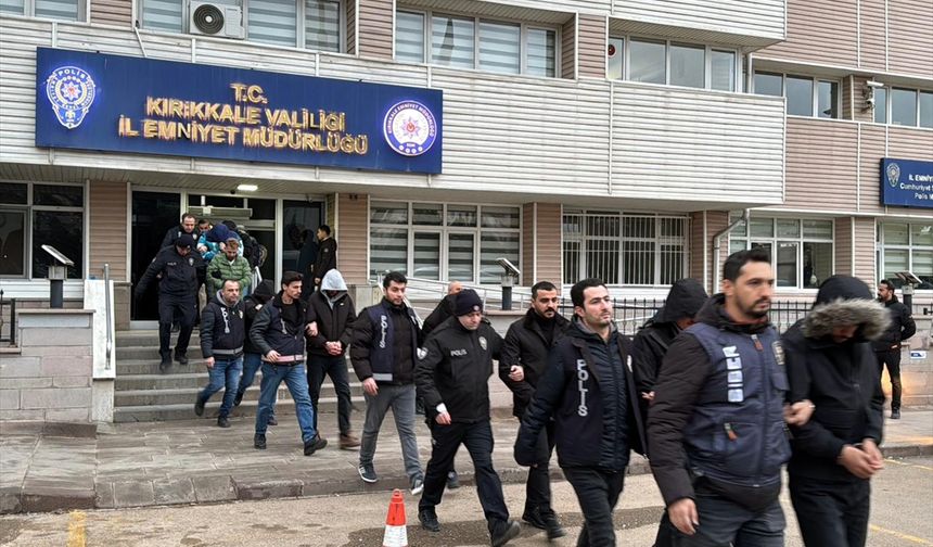 GÜNCELLEME - Kırıkkale merkezli yasa dışı bahis operasyonunda 25 şüpheli yakalandı