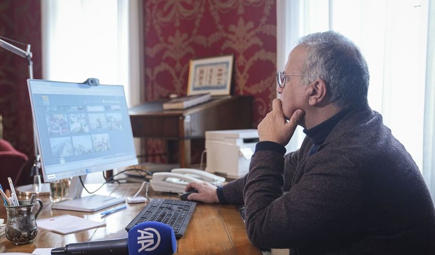 İtalya'nın Ankara Büyükelçisi Marrapodi, AA'nın 'Yılın Kareleri' oylamasına katıldı