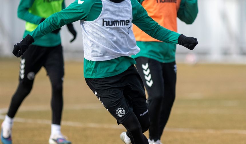 Konyaspor, Beşiktaş maçının hazırlıklarına başladı