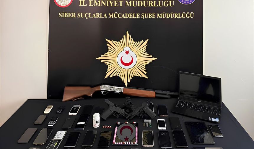 Sivas merkezli suç örgütüne yönelik operasyonlarda yakalanan 11 zanlı tutuklandı