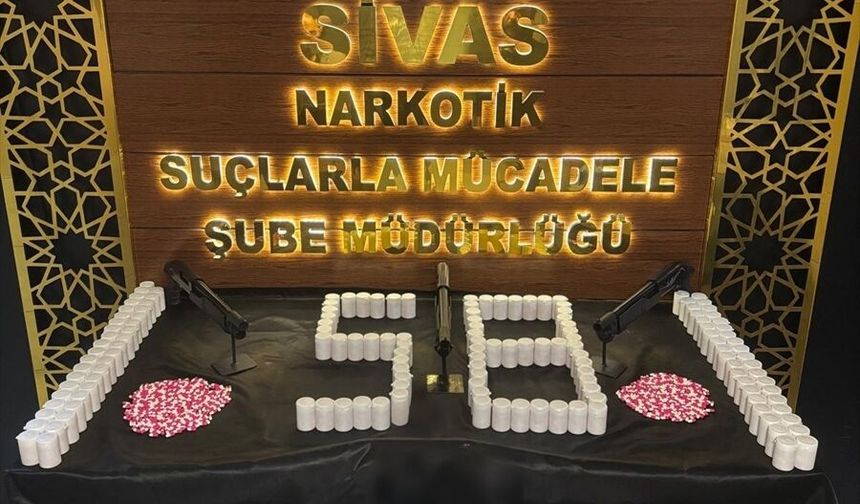 Sivas'ta uyuşturucu operasyonunda yakalanan 7 zanlı tutuklandı