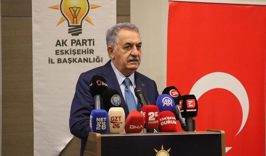 AK Parti Genel Başkan Yardımcısı Yazıcı, Eskişehir'de İl Danışma Meclisi Toplantısı'nda konuştu: