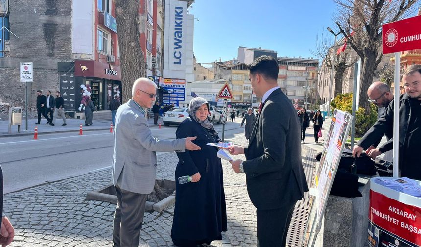 Aksaray'da dolandırıcılığa karşı vatandaşlar uyarıldı