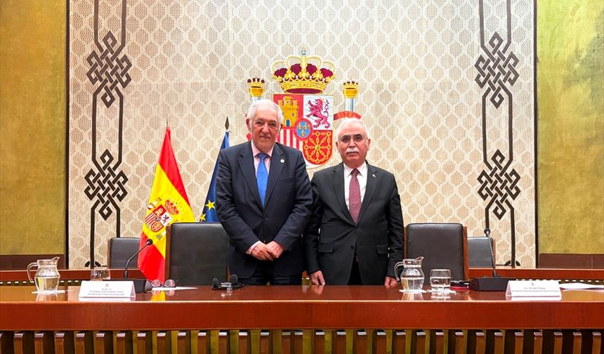 Anayasa Mahkemesi Başkanı Özkaya, İspanya'ya çalışma ziyareti gerçekleştirdi