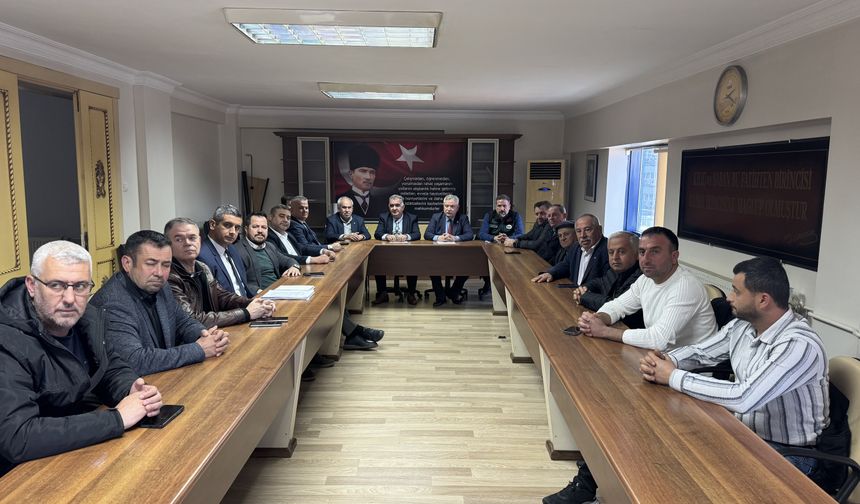 Aydın Ziraat Odaları İl Koordinasyon Kurulu Toplantısı yapıldı