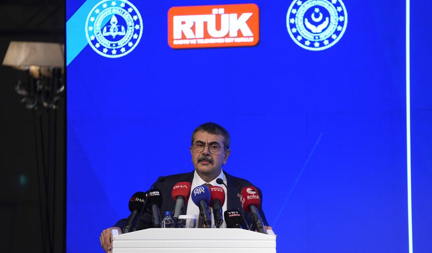 Bakan Tekin, 'Siber Zorbalığa Karşı Dayanıklılık ve Empati Odaklı Yaklaşım Çalıştayı'nın kapanışında konuştu: