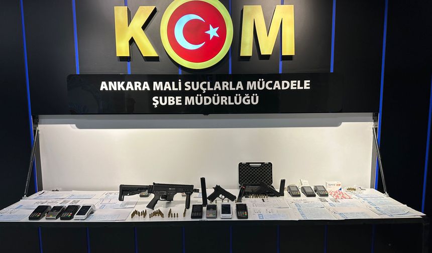 Başkentteki tefecilik soruşturmasında şüphelilerin 5,7 milyar liralık hesap hareketi tespit edildi