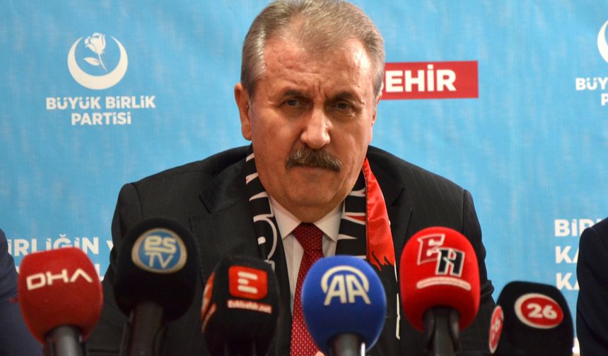 BBP Genel Başkanı Destici, Eskişehir'de konuştu: