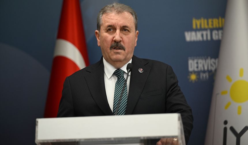 BBP Genel Başkanı Destici, İYİ Parti Genel Başkanı Dervişoğlu'nu ziyaret etti