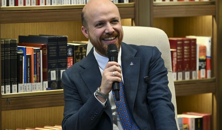 Bilal Erdoğan, 'Kütüphane Sohbetleri' programına konuk oldu: