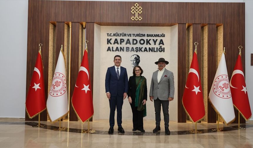 Brezilya'nın Ankara Büyükelçisi Neves, Kapadokya Alan Başkanlığını ziyaret etti