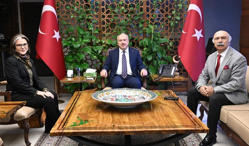 Brezilya'nın Ankara Büyükelçisi Neves, Nevşehir'de ziyaretlerde bulundu