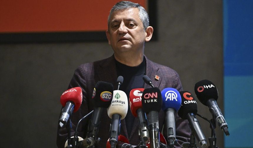 CHP Genel Başkanı Özel, partisinin Ankara il örgütünce düzenlenen iftar programında konuştu: