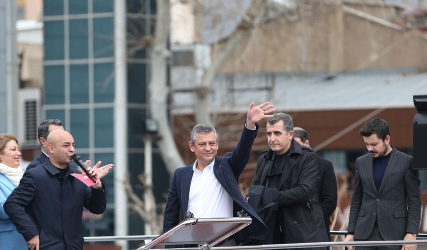 CHP Genel Başkanı Özel, partisinin Niğde mitinginde konuştu: