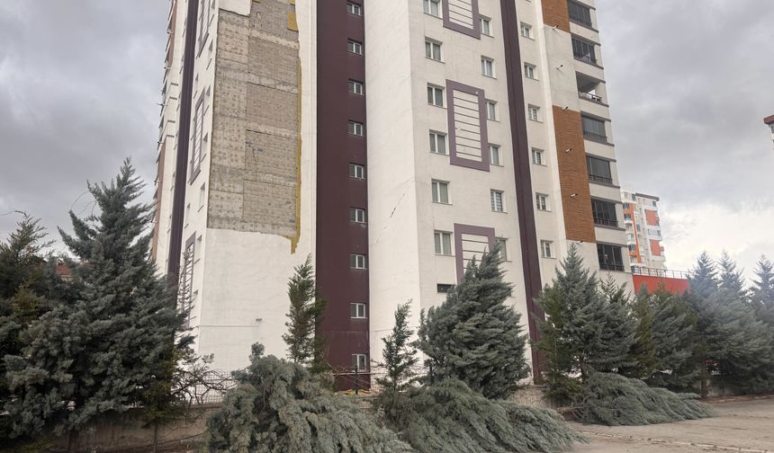 Kayseri'de fırtına yaşamı olumsuz etkiledi