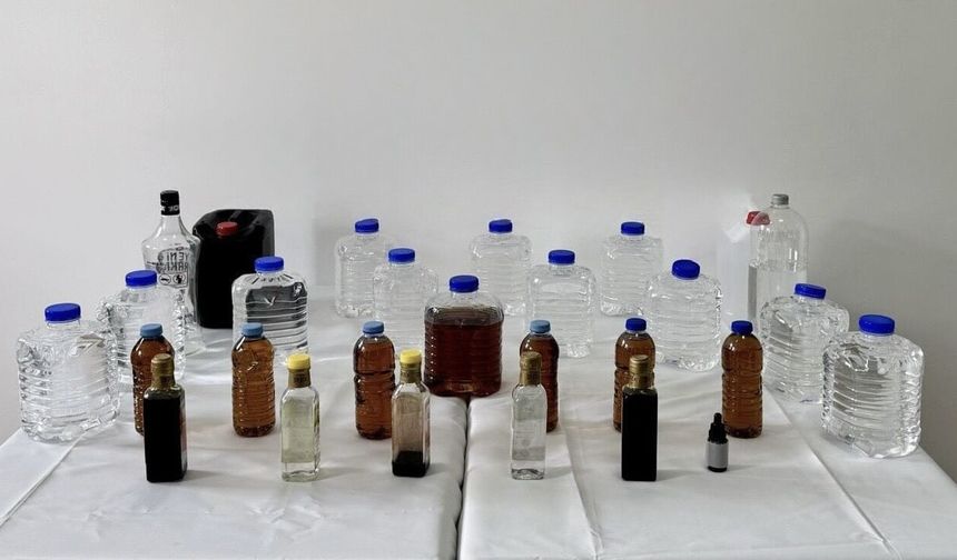 Kırşehir'de kaçak alkol operasyonunda 1 şüpheli yakalandı