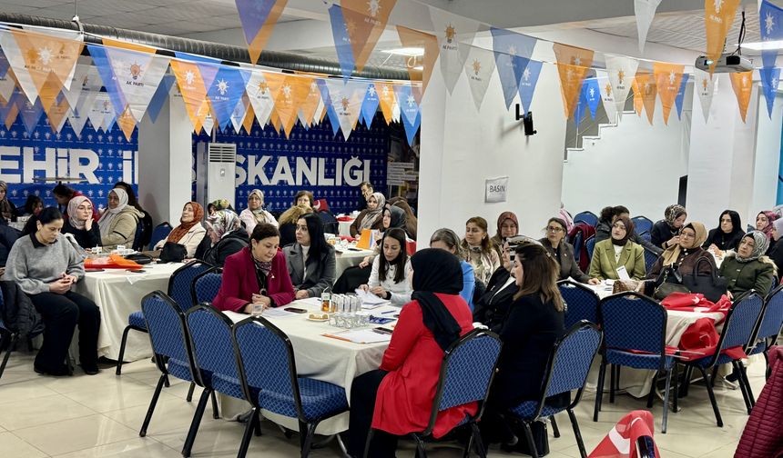 Kırşehir'de Köklerden Geleceğe Kadın Kolları Teşkilat Çalıştayı düzenlendi