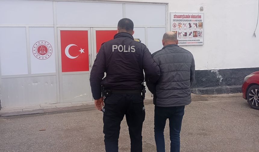 Kırşehir'de polise mukavemette bulunan zanlı tutuklandı