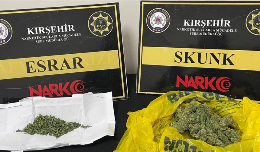 Kırşehir'de uyuşturucu operasyonlarında 11 şüpheli yakalandı