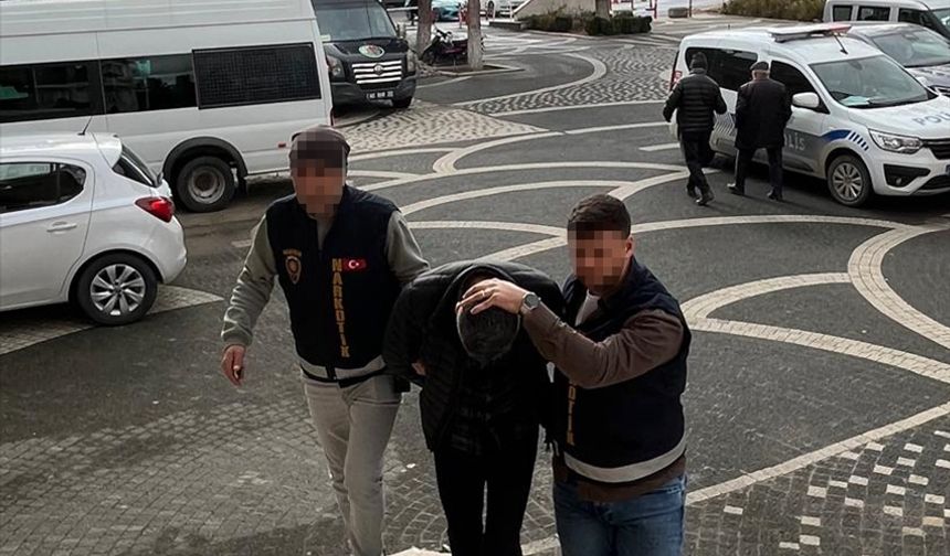 Konya'da uyuşturucuyla yakalanan zanlı tutuklandı