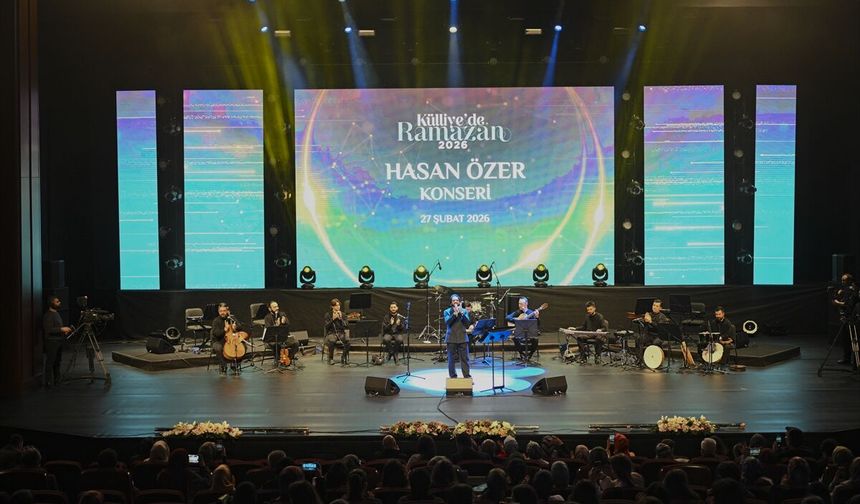 'Külliye'de Ramazan' etkinlikleri kapsamında 'Doru Müzikali' ve 'Hasan Özer Konseri' düzenlendi