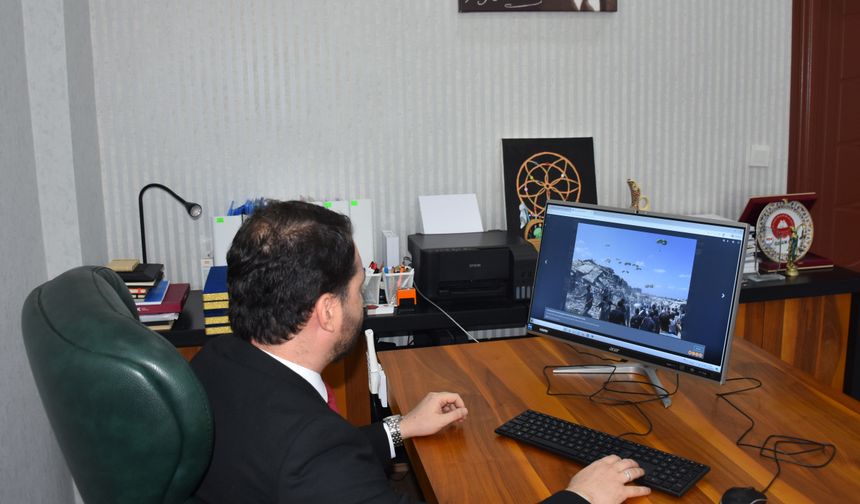 MÜSİAD Kırıkkale Şube Başkanı Başaran, AA'nın 'Yılın Kareleri' oylamasına katıldı