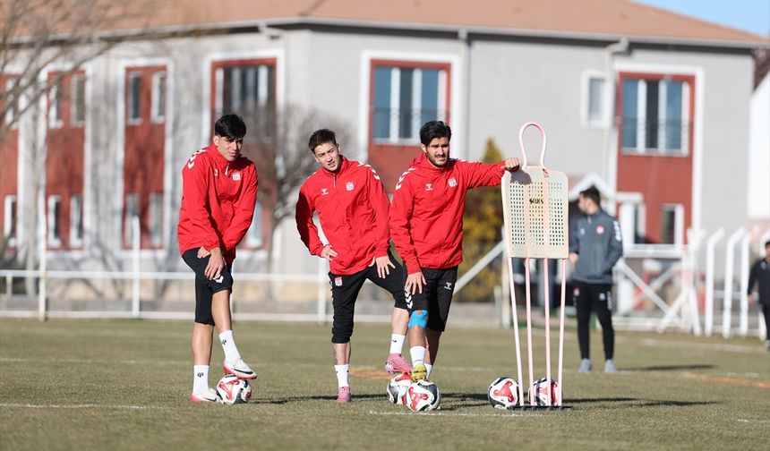 Sivasspor, Sakaryaspor maçının hazırlıklarını sürdürüyor
