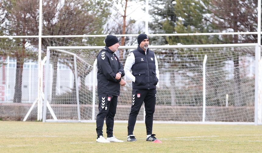 Sivasspor, Sakaryaspor maçının hazırlıklarını tamamladı