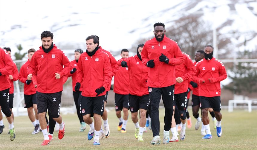Sivasspor'da Sarıyer maçı hazırlıkları başladı
