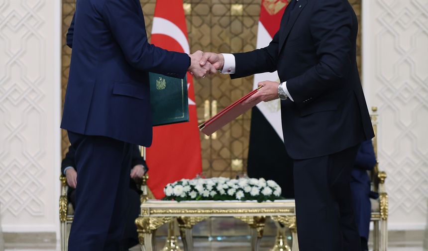 Türkiye ile Mısır arasında anlaşmalar imzalandı