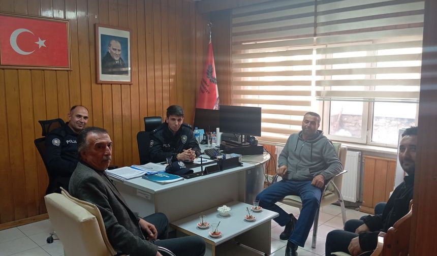 Yunak İlçe Emniyet Amiri Baltaoğlu'ndan kamu düzeni vurgusu