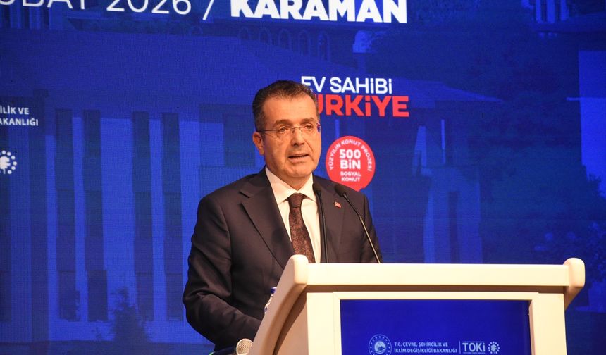 'Yüzyılın Konut Projesi' kapsamında Karaman'da yapılacak konutların kurası çekildi