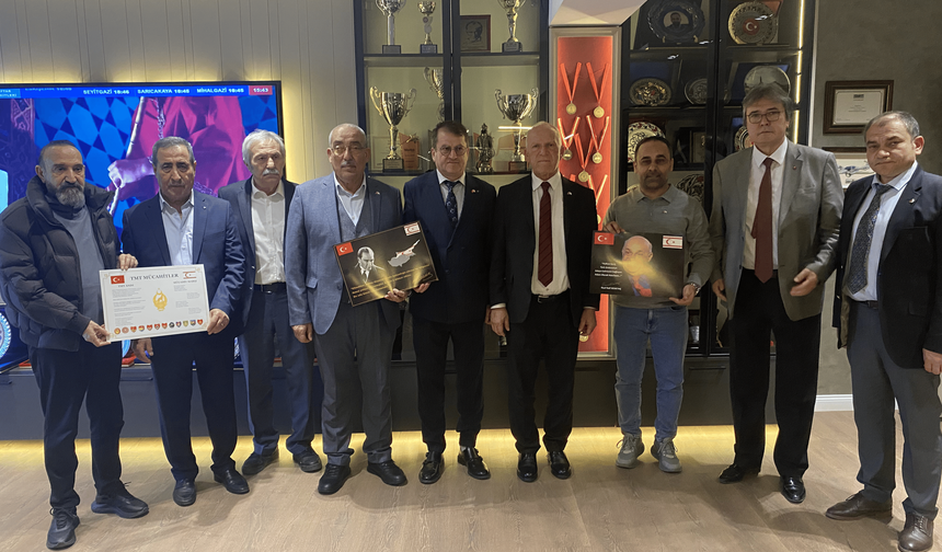 TÜRK DÜNYASI PLATFORMU VE TURAN DÜNYASI DERNEĞİ’NDEN YILDIRIM’A ZİYARET