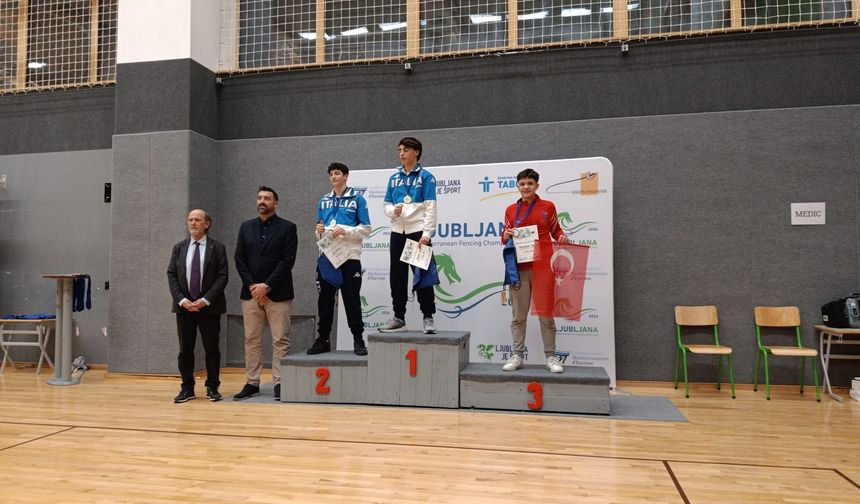 Akdeniz Şampiyonası'nda gururlandıran başarı