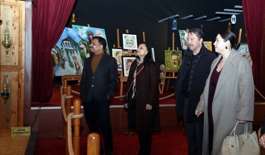 Beypazarı Belediye Başkanı Kasap, Hindistan'ın Ankara Büyükelçisi Pardeshi'yi ağırladı