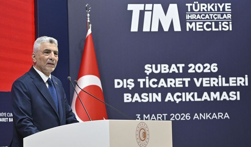 Ticaret Bakanı Ömer Bolat, şubat ayı dış ticaret verilerini açıkladı: (2)