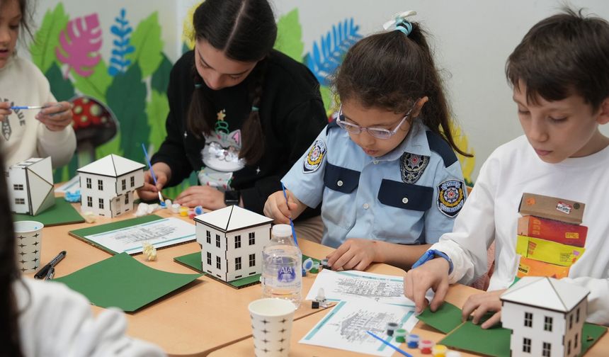 Çocuklar Odunpazarı’nın Mimari Mirasını Tasarımla Keşfetti