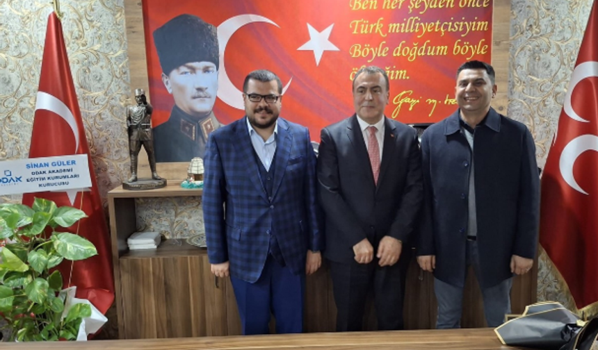 Emirdağlılar Vakfı’ndan MHP İl Başkanı Sezer’e ziyaret