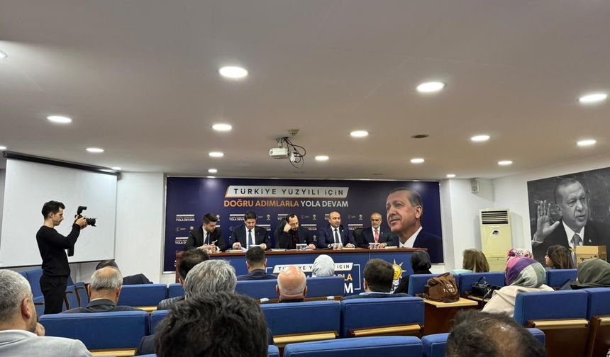 AK Parti’de teşkilat çalışmaları ele alındı