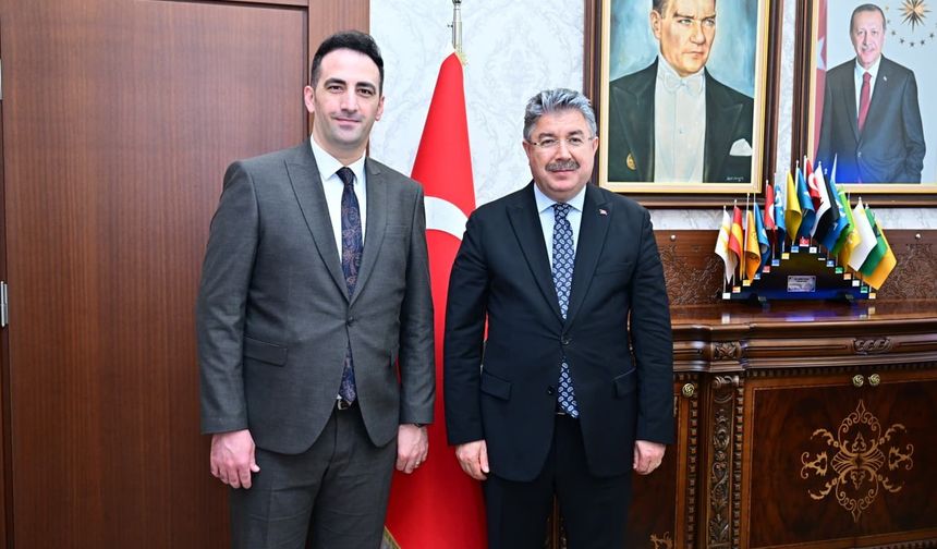 BİK Bursa Müdürü Gökhan Eren, Vali Yılmaz’ı ziyaret etti