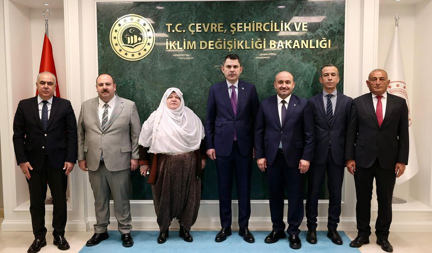 Ankara’da Kritik Ziyaret: Albayrak ve Başkanlar Şehrin Önceliklerini Bakan Kurum’a Aktardı